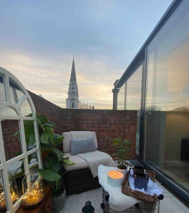 Appartamento Spitalfields Market Penthouse Flat With Balcony